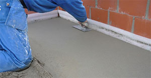 Цементно-песочная стяжка